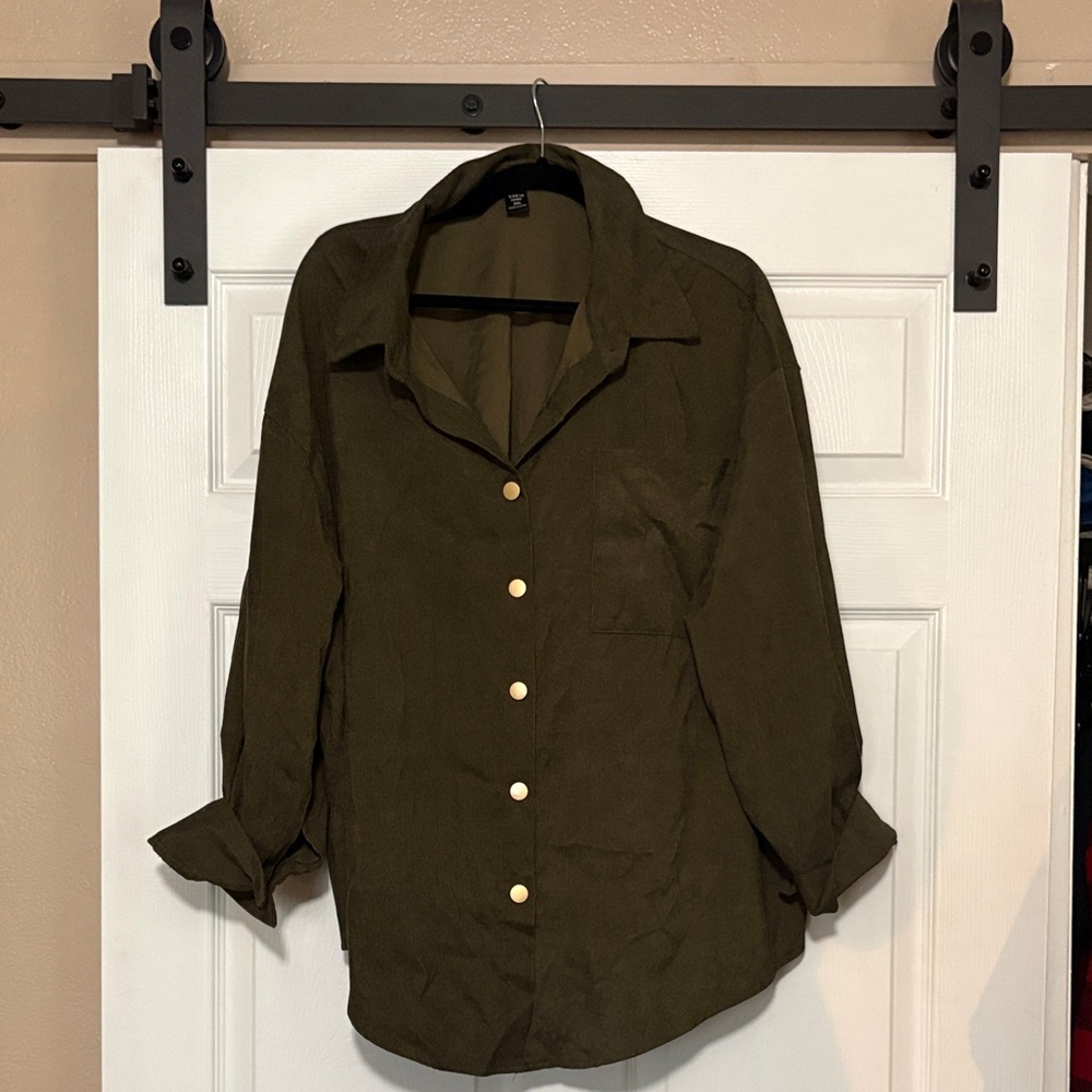 Olive Green Women's shirt